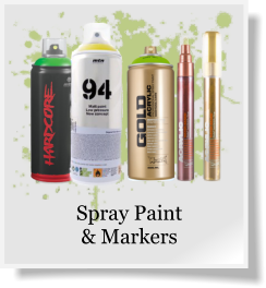 Spray Paint & Markers