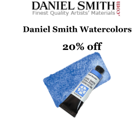 Daniel Smith Watercolors  20% off
